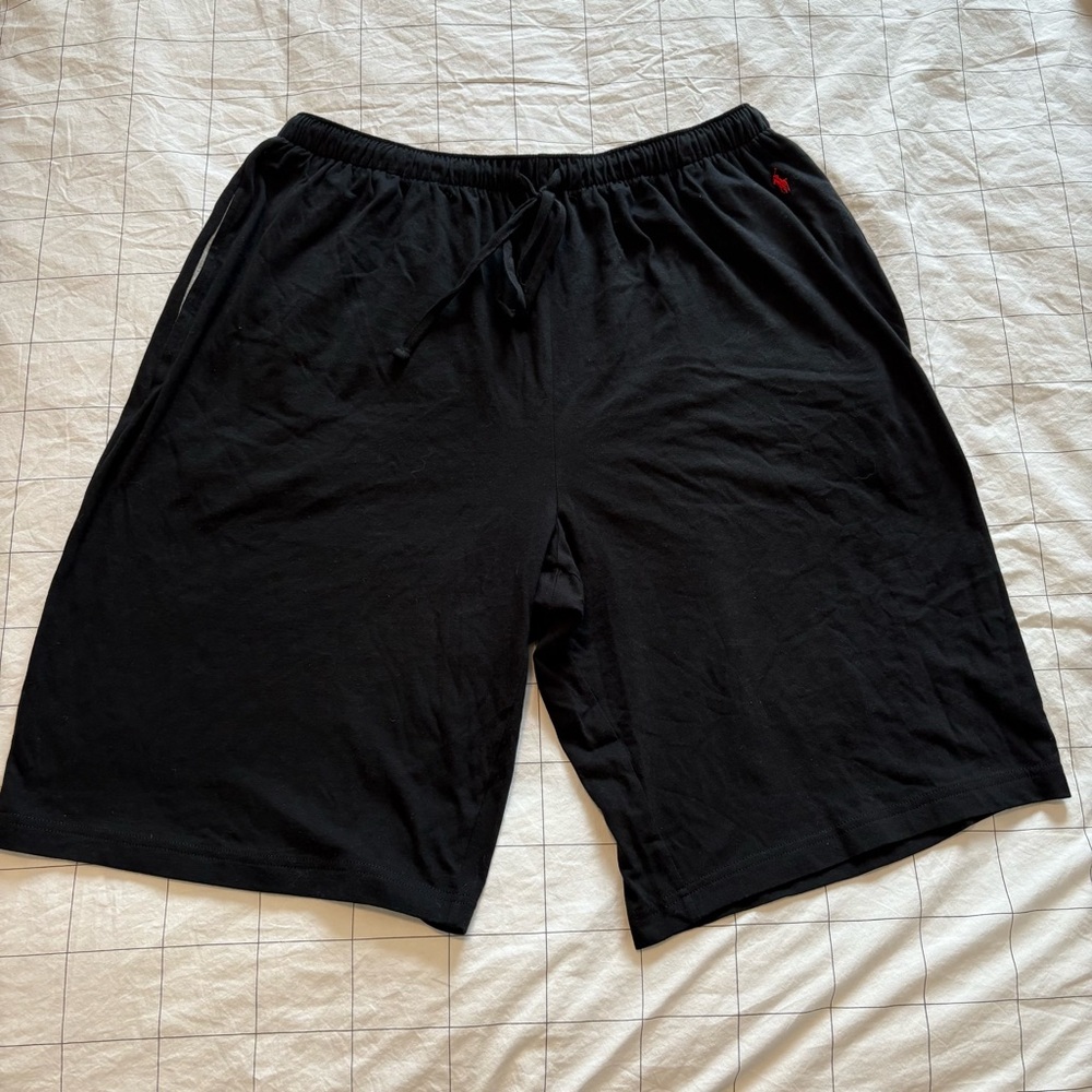 Polo by Ralph Lauren Black Athletic Shorts